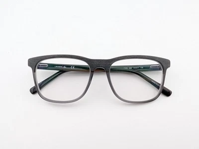 Lacoste Eyeglasses, Frames Only, L2849 035, 54-17-145, Plastic, Black/Gray - Image 1 of 4