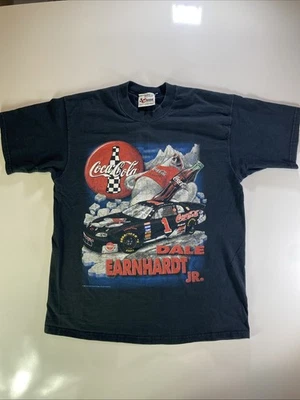 Camisa De Colección 1998 Dale Earnhardt Jr Coca Cola Carreras Oso Polar Talla Grande Foto 1 de 4