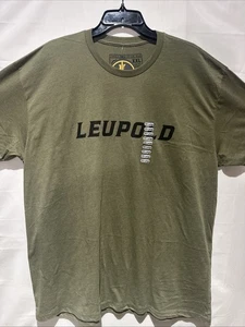 Neu mit Etikett Leupold Optics kurzärmliges Herren-T-Shirt Gr. 2XL Armee - Bild 1 von 5