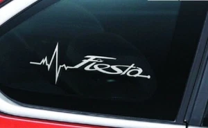 Car sticker for FORD FIESTA window body vinyl stickers 2 x stickers - Picture 1 of 2