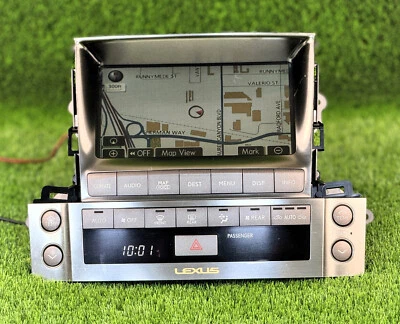 Pantalla de navegación LEXUS LX570 2008-2010 86430-60031 OEM LHD usada Foto 1 de 4
