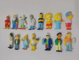 THE SIMPSONS 15 MINI FIGURES LOT CHOCOLATE PREMIUM 'JACK' ARGENTINA 2004 - Picture 1 of 2