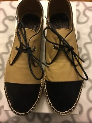 Charles David Beige/brown Size 7 Espadrills - Image 1 of 4