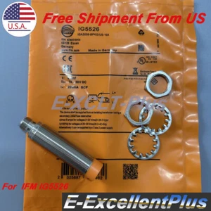 Interruptor de sensor de proximidad IGA3008-BPKG/US para IFM IG5526 10-30VDC 200mA PNP 8mm - Imagen 1 de 6