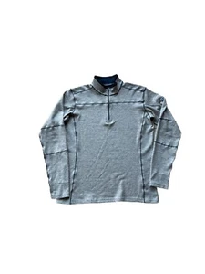 Kuhl Mens 1/4 Zip Gray Pullover Fleece Sweater Size Large - Picture 1 of 4