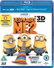 Despicable Me 2 3d and 2d Blu-ray