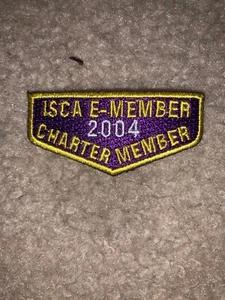 Boy Scout ISCA International Scouting Collect Charter Member Mini Flap Patch Set - Picture 1 of 1
