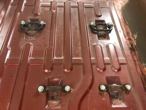 Hummer H2 Cargo Deck Tie Down Hook Loop Set OEM 03-09 Rear Trunk Cargo Steel - Picture 1 of 8