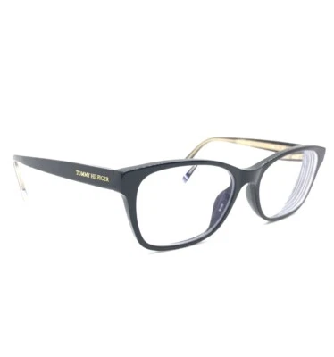 Tommy Hilfiger TH 2008 807 Black Eyeglasses Frames 52[]16 140 Q42 - Image 1 of 4