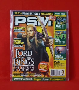 PSM Playstation PS2 Magazine 77 November 2003 LOTR Return of the King - Imagen 1 de 6