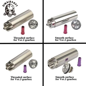 SHS Tune Up Kit Stahl einteilig Massivzylinderkopf Kolbenkopf Düse Airsoft - Bild 1 von 13