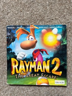 Rayman 2 Dreamcast Manual ONLY Replacement Instruction Booklet - Image 1 of 3