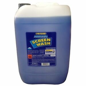 1X25Ltr POLYGARD MIS18215  CONCENTRATED SCREEN WASH SCREENWASH CAR WASHER FLUID 