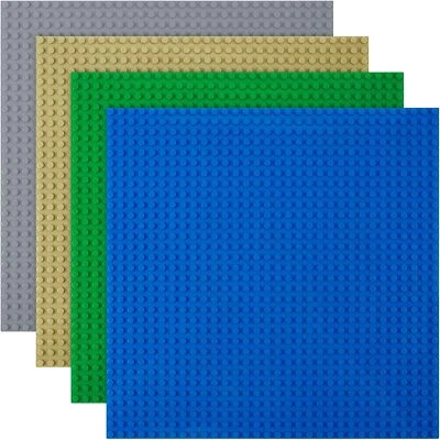 Baseplates 8 Pack Base Plates 32x32 Stud Building Base 10"×10" Building Board - Image 1 of 4
