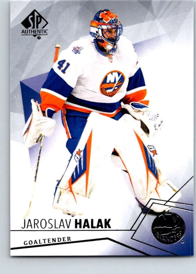 (HCW) 2015-16 Upper Deck SP Authentic #81 Jaroslav Halak NY Islanders - Image 1 of 1