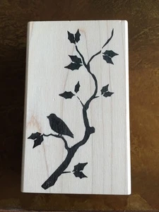 Memory Box Rubber Stamp Stamps Holly Chick Bird Christmas Holiday - Bild 1 von 1
