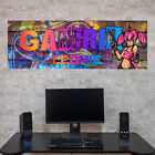 p41 Gamer Poster mit Namen Wandbild Gaming Zimmer Graffiti Bild Mdchen Zimmer