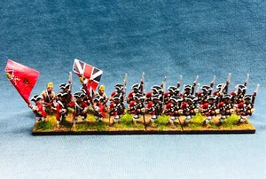15mm SYW Seven Years War WGS painted BRITISH 3rd Regt Foot Guards Ba36 - Picture 1 of 11