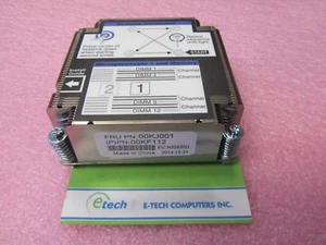00KJ001 - IBM Lenovo Flex System x240 M5 CPU 1 Heatsink, 135W TDP - Picture 1 of 3