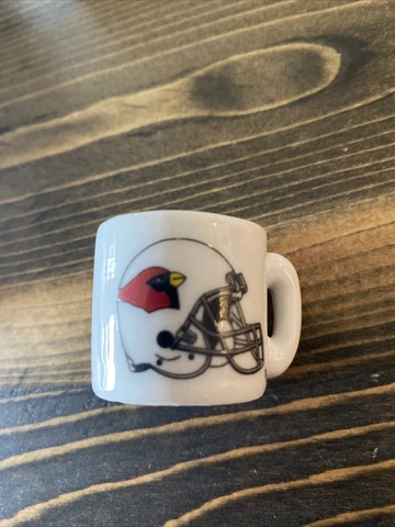 NFL Football Arizona Cardinals Ceramic Gumball Mini Coffee Mug - 1.25" Tall Cover