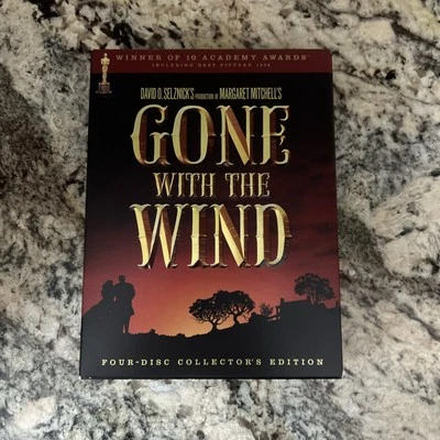 Vintage - GONE WITH THE WIND 4-Disc Collector's Edition - DVDs - Image 1 of 4