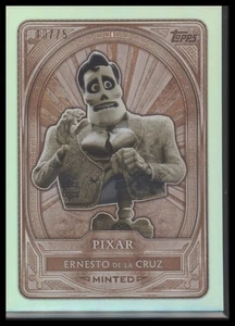 2025 Topps Disney Mint Ernesto De La Cruz #42 Green Mint Foil #/75 SN Coco - Bild 1 von 2