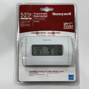 Nuevo termostato digital programable Honeywell RTH230B 5-2 días | sellado de fábrica - Imagen 1 de 13