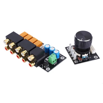 Audio Signal Selection Board 4 Way Audio Input Switching Input Board Selector❀ - Image 1 of 4