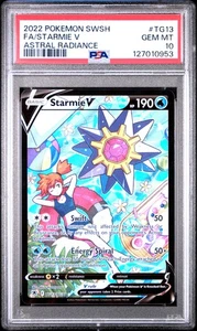 PSA 10 Starmie V #TG13 2022 Pokemon Sword & Shield Astral Radiance 127010953 - Picture 1 of 2