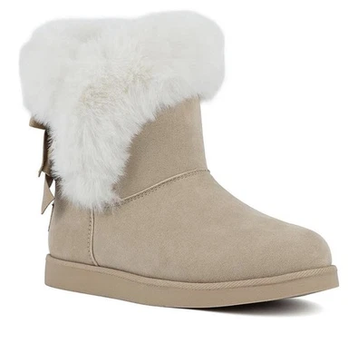 Bota Juicy Couture King 2 para mujer clima frío piel cálida y aislada talla 7 NUEVA Foto 1 de 4