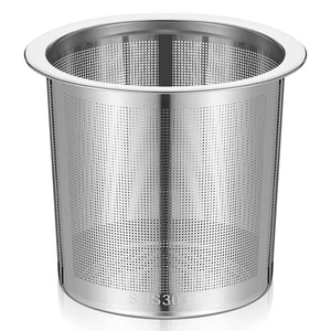 Filtro de té colador de café de malla de acero inoxidable de 7 cm para uso en la cocina del hogar - Imagen 1 de 11