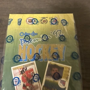 1992 O-PEE-CHEE PREMIER HOCKEY SEALED HOBBY BOX - Picture 1 of 7