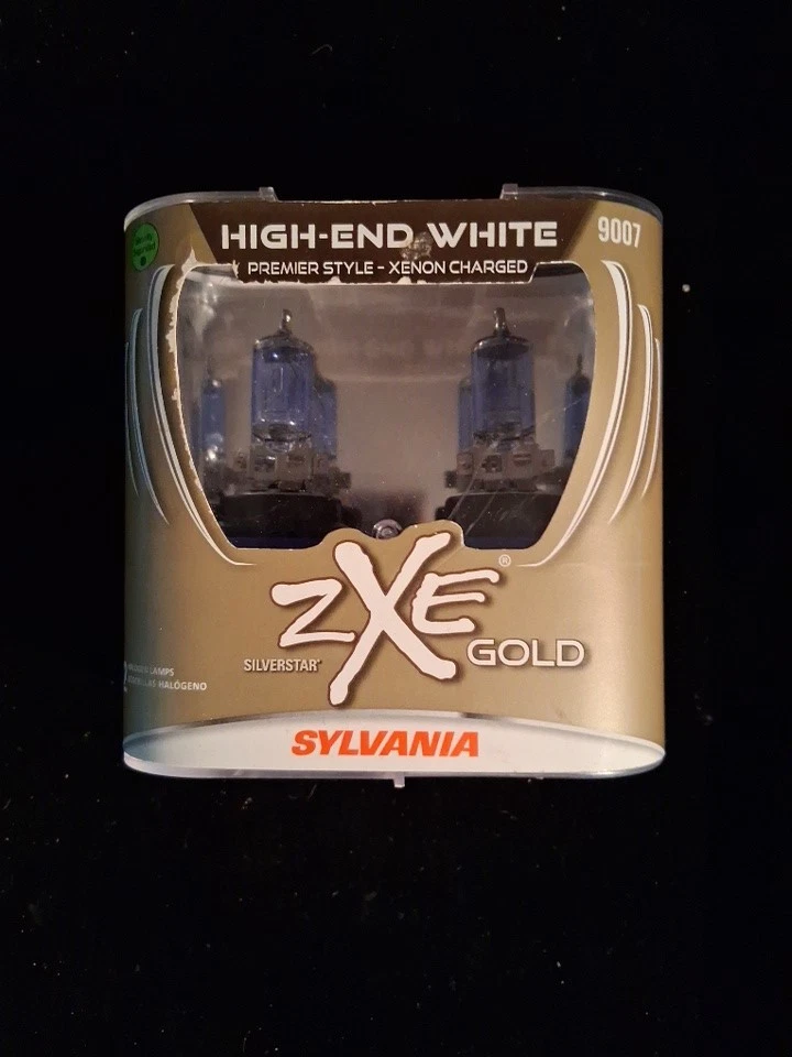 Sylvania Silverstar ZXE GOLD 9006 Pair Set  9006SZG.BP2 Headlight Bulbs NEW - Image 1 of 1