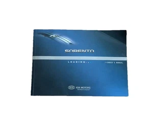 02-09 KIA SORENTO OWNERS HANDBOOK MANUAL Print 2009 - Picture 1 of 4