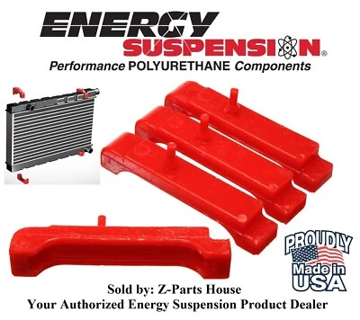 EL CAMINO (68-72) Polyurethane Radiator Isolators (4 Row Radiator Core) 3.6118R - Image 1 of 4