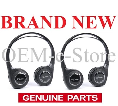 2015-2016 Cadillac Escalade Rear Ceiling DVD Entertainment Wireless 2 Headphones - Image 1 of 4