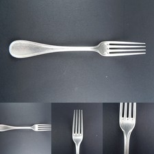 VINTAGE CHRISTOFLE LEGA ARGENTO SET 6 POSATE FORCHETTE TAVOLA MODELLO ALBI