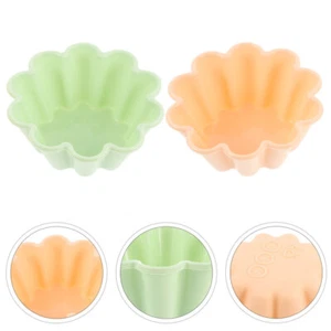10 Stück Silikon Kuchen Cup Muffin Form Form Cupcake Formen zum Backen - Bild 1 von 12
