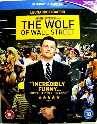 THE WOLF OF WALL STREET Blu-ray LEONARDO DiCAPRIO Region FREE 2013 Margot Robbie - Image 1 of 4