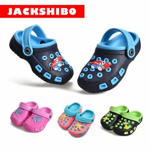 Clogs Classic Kids Summer Beach Holiday Childrens Garden Boys Girls Sandals - Picture 1 of 27