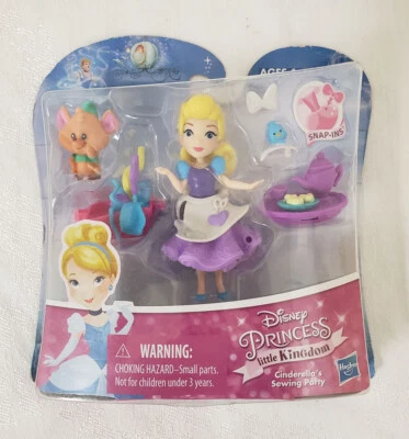 Disney Princess 2015 Little Kingdom Cinderella's Sewing Party (NUEVO EN CAJA) Foto 1 de 2