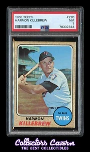 1968 Topps #220 Harmon Killebrew PSA 7 (NM) - Bild 1 von 2