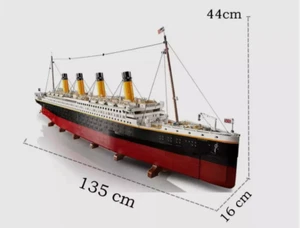 Luxury Quality 9090 pcs Blocks Bricks set for 10294 Titanic Large Cruise Ship - Picture 1 of 15
