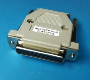 Amiga 500 1200 2000 4000 RGB DB23 to VGA SVGA ADAPTER - NO VERTICAL LINE DELUXE! - Picture 1 of 12