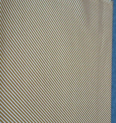 Orange & White Striped Cotton Quilting Fabric By Bonnie & Camille For Moda 24" x - Image 1 of 4