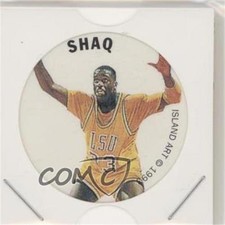 1993 Island Art Pogs Promos Shaquille O'Neal HOF