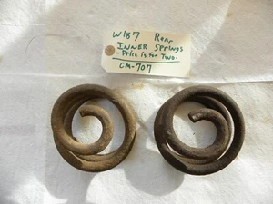 Mercedes Benz W187 Rear Suspension Inner Auxiliary Coil Spring Set - Picture 1 of 7