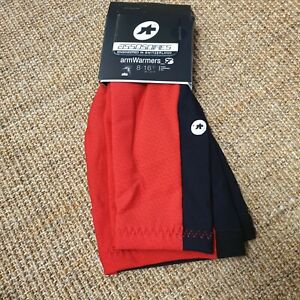 Assos S7 Arm Warmers Black/Red Size 2 (XL)