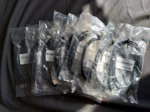 NEW QTY Lot of 9 3' Standard A to Mini B USB 2 Data Cable Charge Sync MiniUSB 5v - Picture 1 of 3