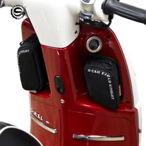 Horquilla delantera bolsa de herramientas para motocicleta bolsas laterales bolsa de silla de montar para Django 150 - Imagen 1 de 9